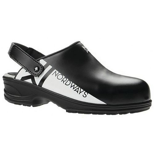 Sabot De Sécurité En Cuir Coloris Noir Pointure 46