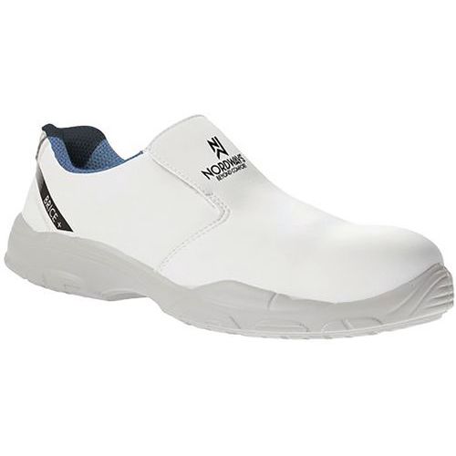 Mocassin De Sécurité Haut De Gamme Brice Plus Blanc T47