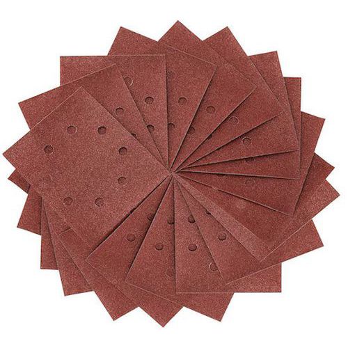 Dewalt - Papier abrasif pour ponceuse vibrante 1/4 feuille - 115x140mm - Grain 220 - Lot de 25 pièces