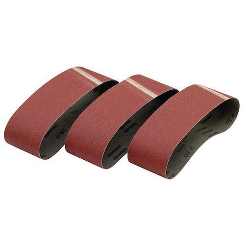 Dewalt - Bande Abrasive pour Ponceuse - 75x533mm - Grain 80 - Lot de 3 - Haute Performance