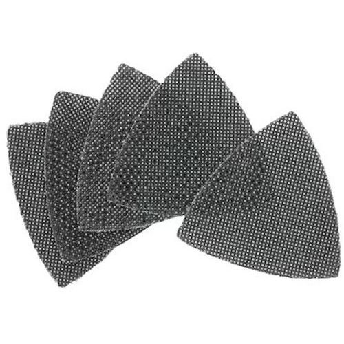 Lot de 5 - Abrasif Velcro Section Maille 80 - Durée De Vie X4 Pour Multi-cutter