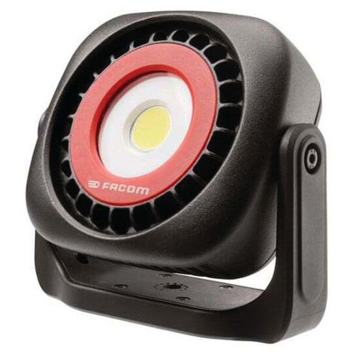 Facom - Projecteur Compact Noir - 1000 lm - Blanc Chaud Léger - Mobile