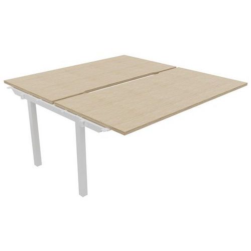 Buronomic - Bureau Multiposte Astro L160xP163 Chêne - Éco-responsable - 10 ans Garantie