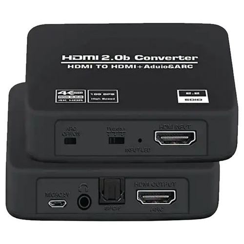 Extracteur audio HDMI 4K XA5 - EZtek Extracteur audio HDMI 4K XA5 - EZtek