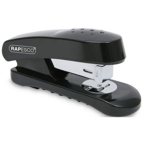 Rapesco - Agrafeuse bureau SNAPPER - Noir - 20 feuilles - 100 agrafes - Télétravail