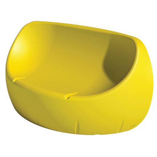 Banquette Duo 2 Places 174 Cm - Jaune Ral 1016