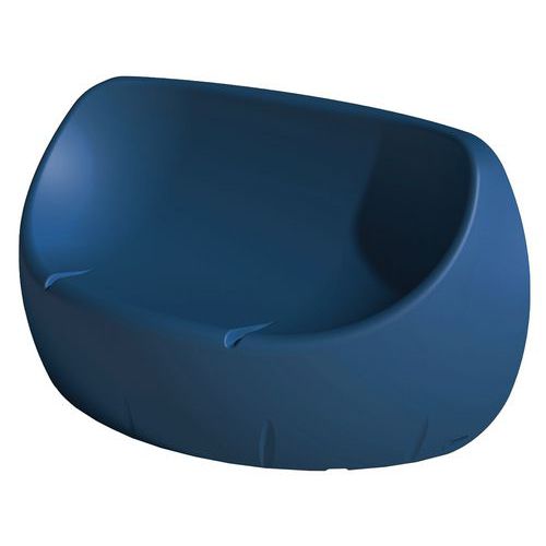 Banquette Duo 2 Places 174 Cm - Bleu Cobalt Ral 5013