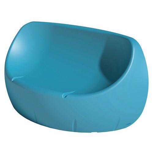 Banquette Duo 2 Places 174 Cm - Bleu Pastel Ral 5024