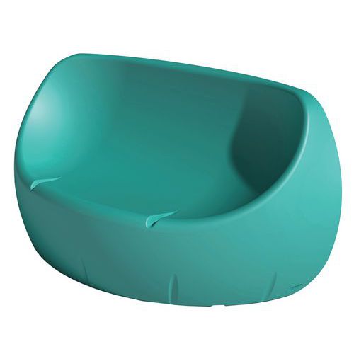 Banquette Duo 2 Places 174 Cm - Bleu Turquoise Ral 5018