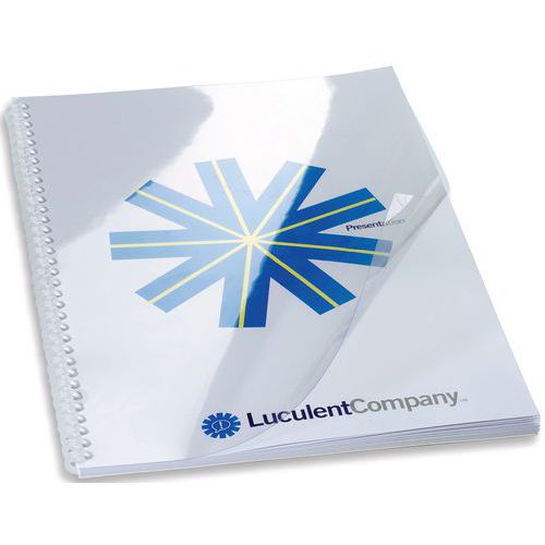 Plats de couverture GBC HiClear - Format A5 PVC, 240 microns Plats de couverture GBC HiClear - Format A5 PVC, 240 microns
