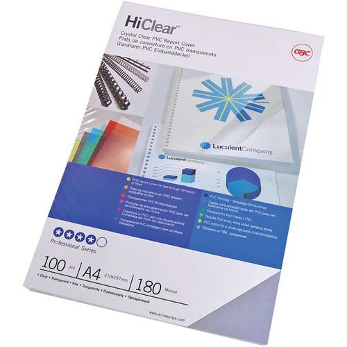 Plats De Couverture Gbc Hiclear