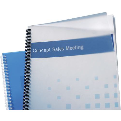 Plats De Couverture Gbc Polyclearview A4 500 Microns