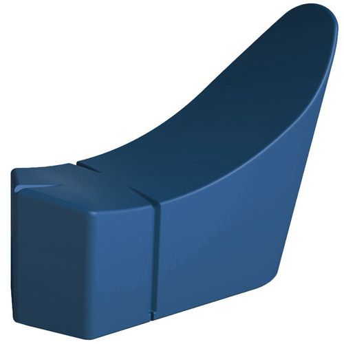 Méridienne 1 Place 1233 Cm - Bleu Cobalt Ral 5013