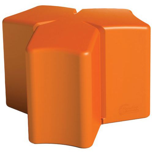 Pouf Extension Méridienne 666 Cm - Orange Signalisation Ral 2009