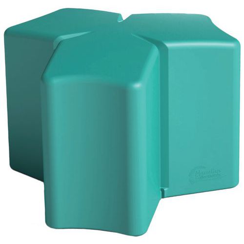 Pouf Extension Méridienne 666 Cm - Bleu Turquoise Ral 5018