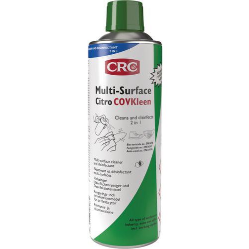 Nettoyant et désinfectant multisurfaces Citro Covkleen - CRC Nettoyant et désinfectant multisurfaces Citro Covkleen - CRC