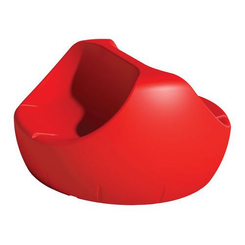 Banquette Duo 4 Places 174 Cm - Rouge Signalisation Ral 3020