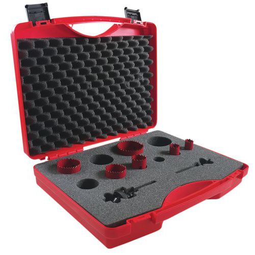 Jeu 6 Scies Cloches Bi-métal 19 à 57mm Sanitaine