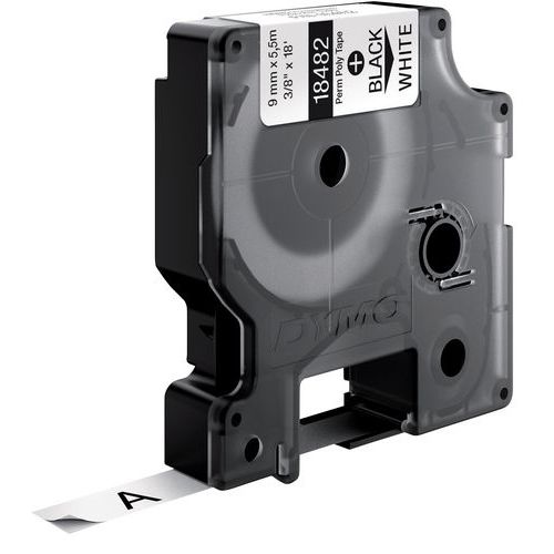 Dymo 1 Etiquettes Autocollantes Polyester 9mmx5,5mm - Dymo Rhino