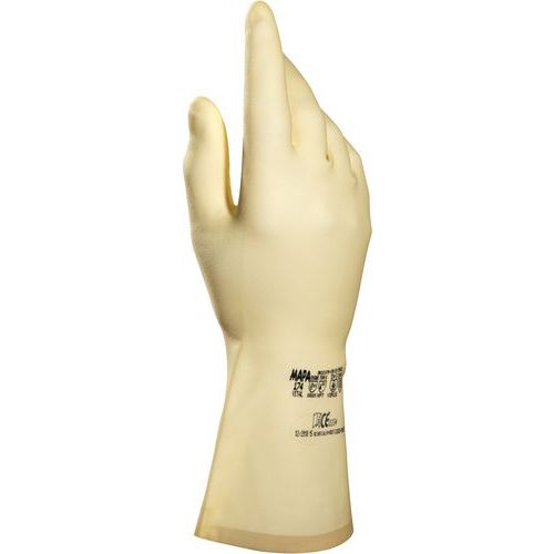 Paire Gants De Manutention Menagers Superfood Latex Blond Taille 8