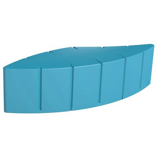 Banquette Végétal 4 Places 1674 Cm - Bleu Pastel Ral 5024