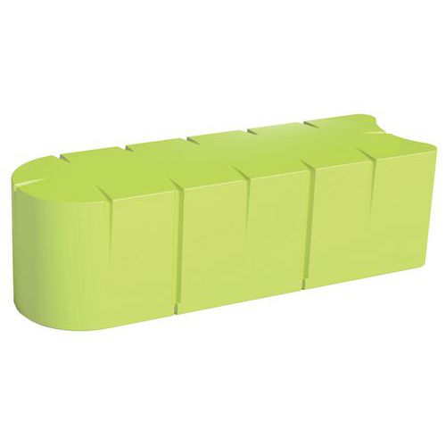 Banquette Connexio 4 Places 1412 Cm - Vert Pantone 380u