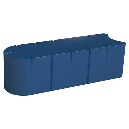 Banquette Connexio 4 Places 1412 Cm - Bleu Cobalt Ral 5013