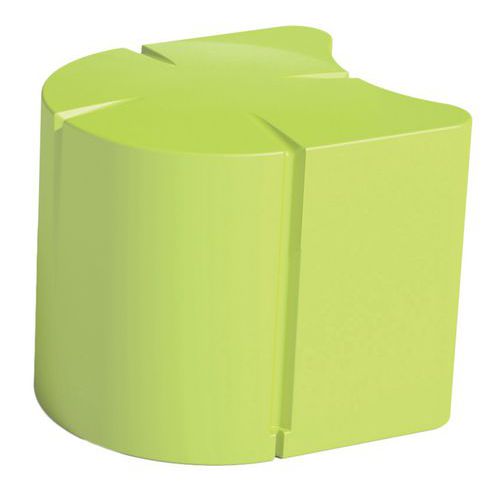 Pouf Connexio Ovale 523 Cm - Vert Pantone 380u