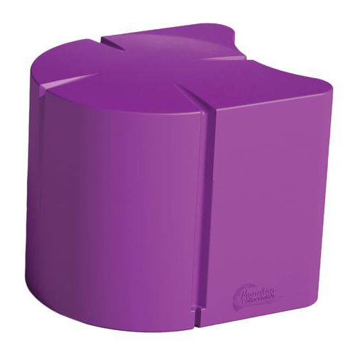 Pouf Connexio Ovale 523 Cm - Violet Ral 4008