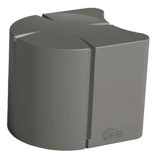 Pouf Connexio Ovale 523 Cm - Gris Quartz Ral 7039