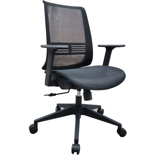 Siège De Bureau Noir Lena