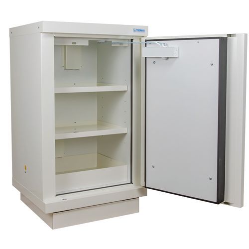 Armoire De Sécurité 90 Min 1 Porte Blanc/jaune