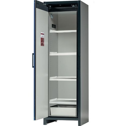 Armoire Io90.195.060.k1.wdc Bleu 4 Étagère Perforée 1 Bac De Rétention (époxy)