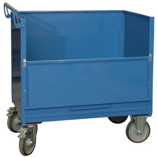 Chariot Fimm 500 Kg 1000 X 700 Mm Conteneur Tôle