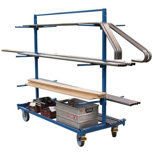 Chariot Fimm De Stockage 400 Kg Avec 6 Bras