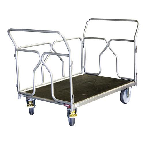 Chariot Fimm 500 Kg 1000x700 Mm 2 Dossiers + 1 Ridelle Tube