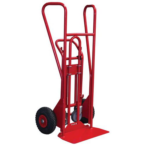 Diable Fimm Chariot 250-350 Kg Roues Pneum. Poignées Fermées