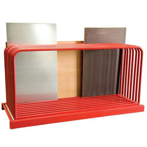 Rack Fimm à Panneaux 1000 Kg 10 Ridelles Hauteur 900 Mm