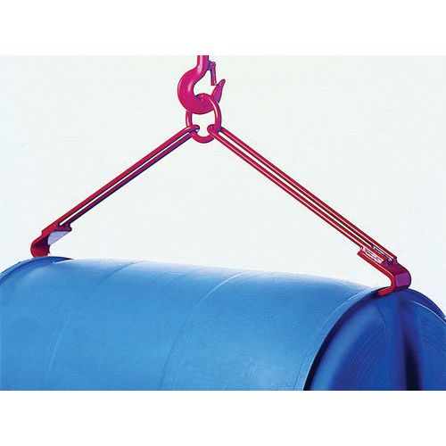 Pince Manuelle Pour Fûts Métal Ou Plastique à Rebord 350 Kg