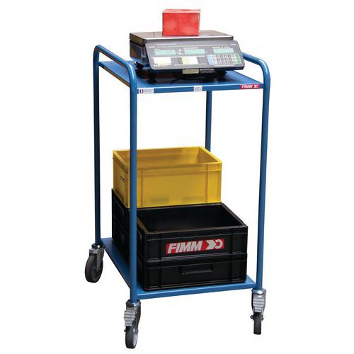 Servante 250 kg 635x470 mm tôle - FIMM Servante 250 kg 635x470 mm tôle - FIMM