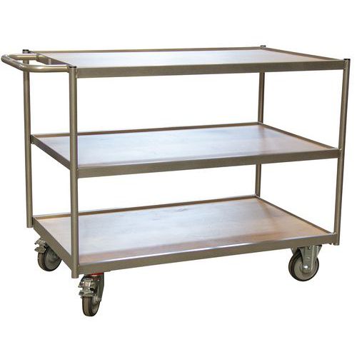 Servante Fimm 250kg 3plateaux 1000x600mm Poignée Horizontale