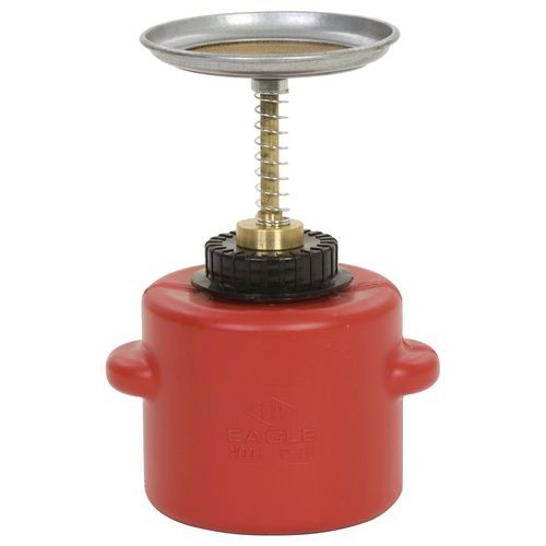 Bidon De Sécurité Poly à Humecteur 13.4x24.8cm Rouge_p71