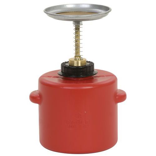 Bidon De Sécurité Poly à Humecteur 16.6x16.6cm Rouge_p71