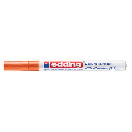 Marqueur Peinture Edding 751 - Pointe Ogive Moyenne - Orange