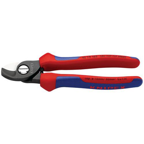 Coupe-câbles 165mm - Ã˜15mm/50mmÂ² Cu/al - Bi-matière - Sur Carte