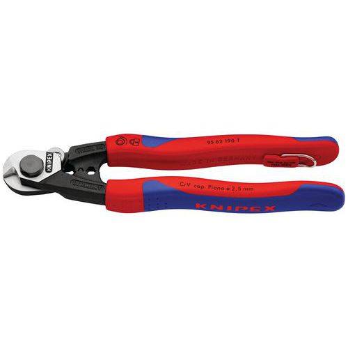 Coupe-câbles Acier 190mm - Ø25-4-5-7mm - Bi-matière - Antichute