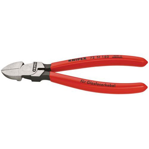 Coupeuse diagonale pour fibres optiques plastifiées - Knipex Coupeuse diagonale pour fibres optiques plastifiées - Knipex