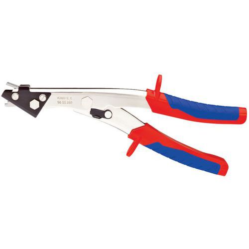 Grignoteuse À Tôles - 280mm - Gainage Bi-matière - Nickelée