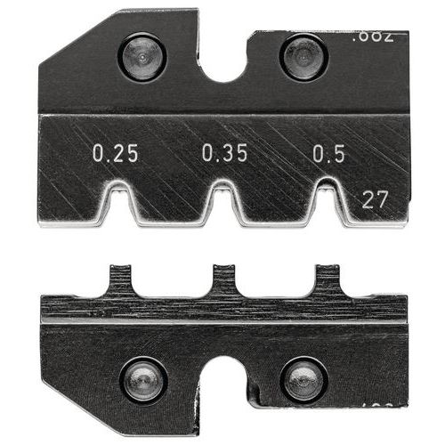 Matrices De Sertissage Pour Connecteurs Mqs 025 / 035 / 05mmÂ²