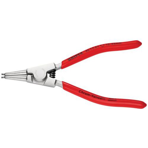 Pince Pour Circlips Extérieurs De 10 à 25mm - 140mm - Pvc - Chromée